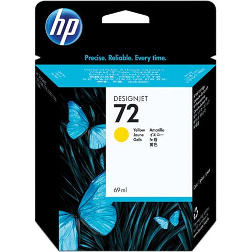 HP  HP 72 Yellow Ink Cartridge (69 ml) C9400A