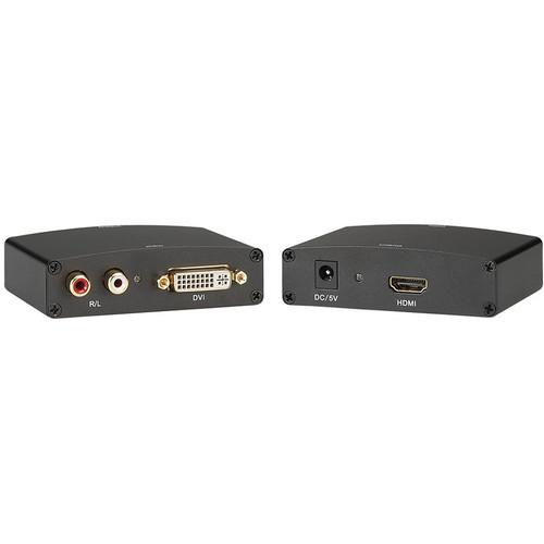 KanexPro DVI with RCA Audio to HDMI Converter DVIRLHD