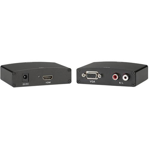 KanexPro HDMI to VGA with Audio Converter HDVGARL, KanexPro, HDMI, to, VGA, with, Audio, Converter, HDVGARL,