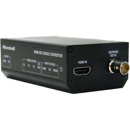 Marshall Electronics Battery-Powered 3G-SDI to HDMI Cross OR-XDI, Marshall, Electronics, Battery-Powered, 3G-SDI, to, HDMI, Cross, OR-XDI