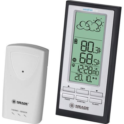 Meade Personal Weather Station with Atomic Clock TE388W