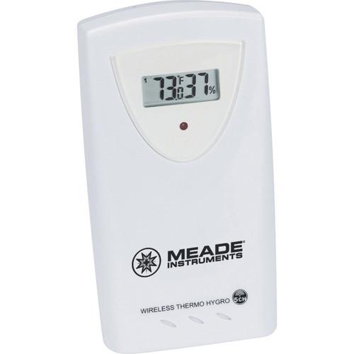 Meade Wireless Remote Temperature and Humidity Sensor TS33F-M, Meade, Wireless, Remote, Temperature, Humidity, Sensor, TS33F-M