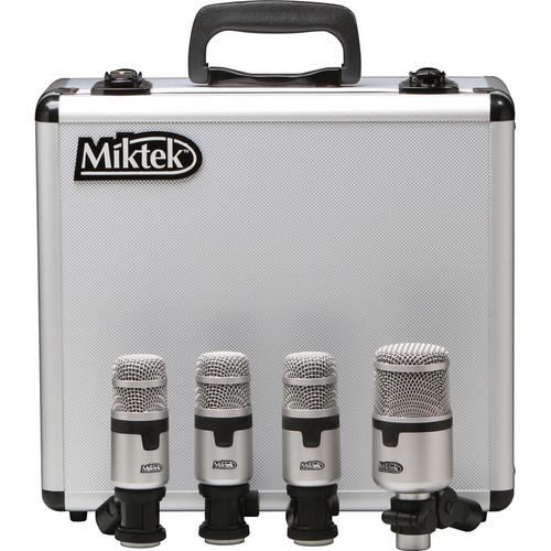 Miktek  PMD4 - 4-Piece Drum Microphone Kit PMD4, Miktek, PMD4, 4-Piece, Drum, Microphone, Kit, PMD4, Video