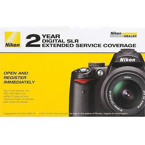 Nikon 2-Year Extended Service Coverage (ESC) for the Nikon 11739