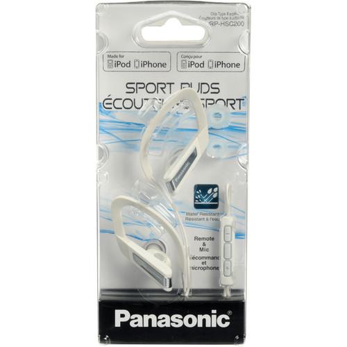 Panasonic RP-HSC200 Stereo In-Ear Clip-On Headphones RP-HSC200-W, Panasonic, RP-HSC200, Stereo, In-Ear, Clip-On, Headphones, RP-HSC200-W