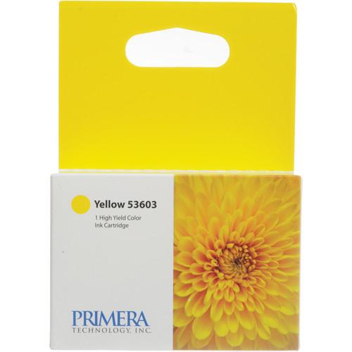 Primera Yellow Ink Cartridge For Primera Bravo 4100 Series 53603, Primera, Yellow, Ink, Cartridge, For, Primera, Bravo, 4100, Series, 53603
