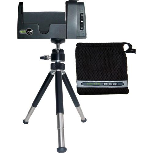 Quik Pod Quik Pod Mobile  Smartphone Adapter w/ Mini Tripod 902, Quik, Pod, Quik, Pod, Mobile, Smartphone, Adapter, w/, Mini, Tripod, 902