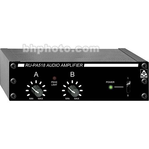 RDL RU-PA518 Audio Power Amplifier with Peak Limiter RU-PA518, RDL, RU-PA518, Audio, Power, Amplifier, with, Peak, Limiter, RU-PA518