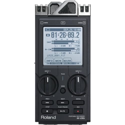 Roland R-26 6-Channel Digital Field Audio Recorder, Roland, R-26, 6-Channel, Digital, Field, Audio, Recorder,