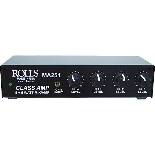 Rolls  MA251 Compact Mixer Amplifier MA251, Rolls, MA251, Compact, Mixer, Amplifier, MA251, Video