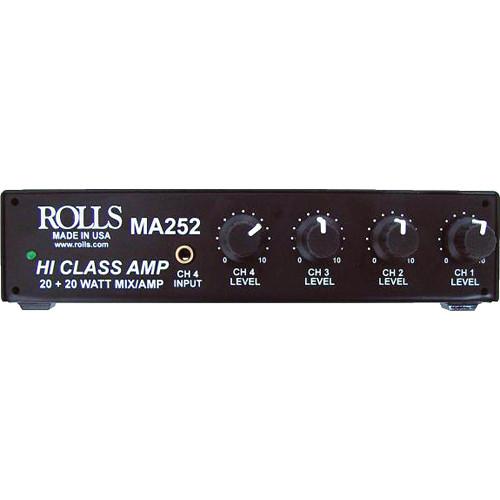 Rolls MA252 Compact Class D Stereo Amplifier MA252, Rolls, MA252, Compact, Class, D, Stereo, Amplifier, MA252,