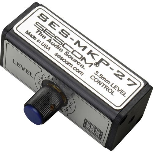 Sescom SES-MKP-27 Professional Stereo 3.5mm Volume SES-MKP-27