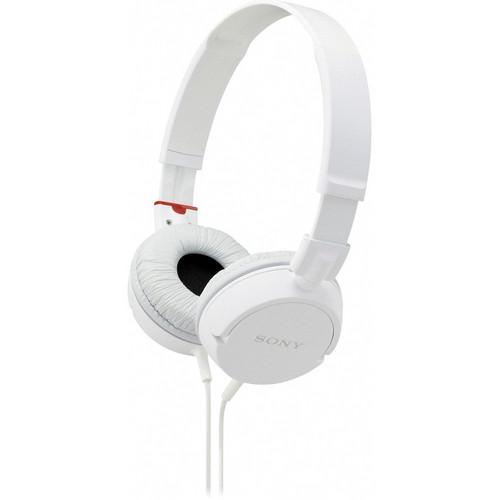 Sony MDR-ZX100 Stereo Headphones (White) MDRZX100/WHI, Sony, MDR-ZX100, Stereo, Headphones, White, MDRZX100/WHI,