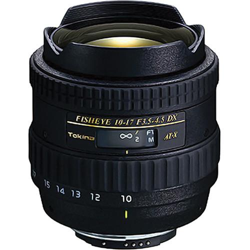 Tokina 10-17mm f/3.5-4.5 AT-X 107 AF DX Fisheye Lens ATXAF107DXC