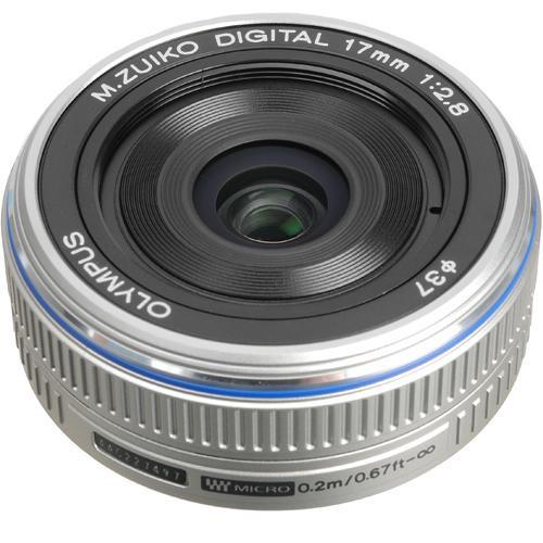 Used Olympus M.Zuiko Digital 17mm f/2.8 Lens for Micro 261502B