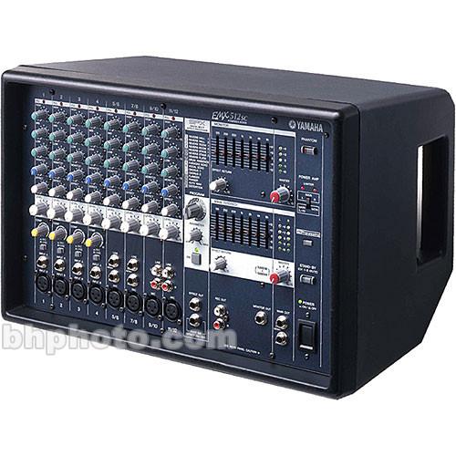 Yamaha EMX-512SC Powered Mixer and Speaker Bundle, Yamaha, EMX-512SC, Powered, Mixer, Speaker, Bundle,
