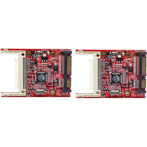 Aleratec Compact Flash (CF) to SATA Adapter (2 Pack) 350119