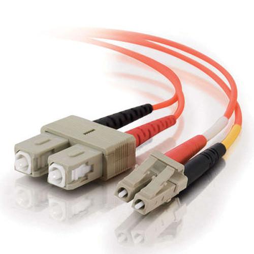 C2G 5m LC/SC Duplex 50/125 Multimode Fiber Patch Cable 33018