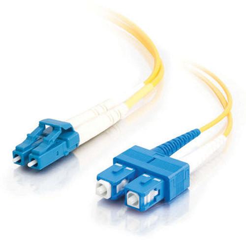C2G 5m LC/SC Duplex 9/125 Single Mode Fiber Patch Cable 28950