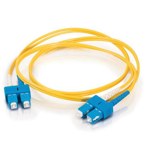C2G SC to SC Duplex 9/125 Single Mode Fiber Patch Cable 16816