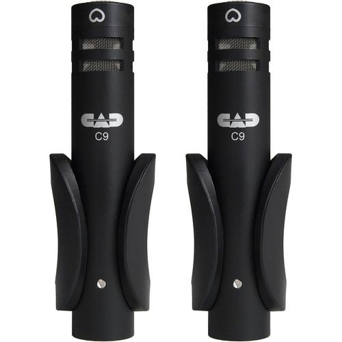 CAD C9S Cardioid Condenser Microphones (Matched Pair) C9S, CAD, C9S, Cardioid, Condenser, Microphones, Matched, Pair, C9S,