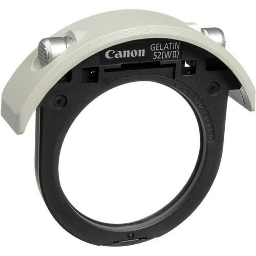 Canon 52mm Drop-in Gelatin Filter Holder (Black) 4772B001