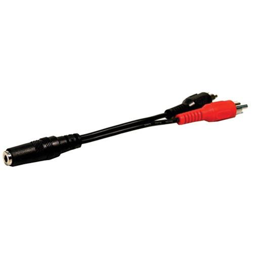 Comprehensive 3.5mm Stereo Jack to Two RCA Plugs Y MJS/2PP-C