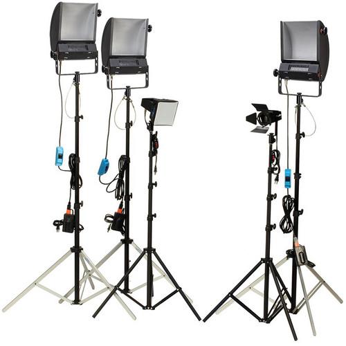 Cool-Lux  Hollywood Combo Light Studio Kit 945256, Cool-Lux, Hollywood, Combo, Light, Studio, Kit, 945256, Video