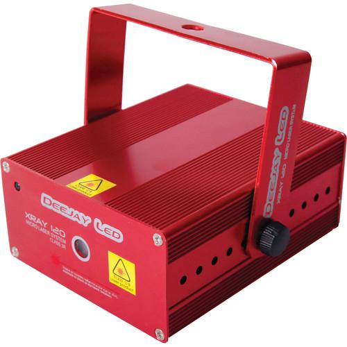 DeeJay LED Xray 120 Micro Laser System (Red) XRAY-120, DeeJay, LED, Xray, 120, Micro, Laser, System, Red, XRAY-120,