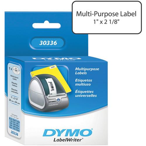 Dymo LabelWriter Small Multipurpose Labels White 30336, Dymo, LabelWriter, Small, Multipurpose, Labels, White, 30336,