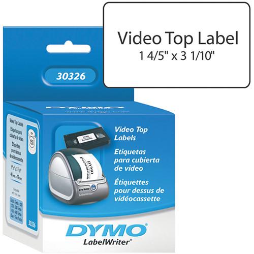 Dymo  LabelWriter VHS Video Top Labels 30326, Dymo, LabelWriter, VHS, Video, Top, Labels, 30326, Video