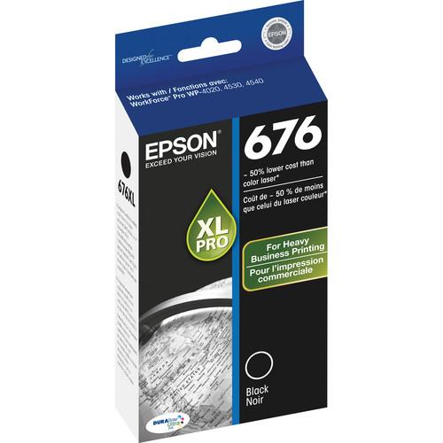 Epson  Epson 676XL Black Ink Cartridge T676XL120