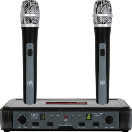Galaxy Audio ECD Wireless Microphone System ECDR/2HH38-D, Galaxy, Audio, ECD, Wireless, Microphone, System, ECDR/2HH38-D,