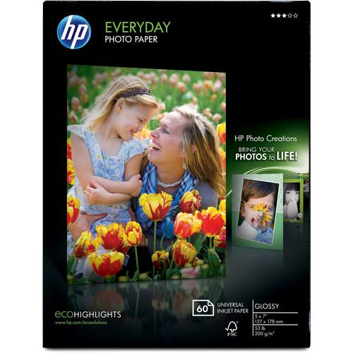 HP  Everyday Glossy Photo Paper CH097A