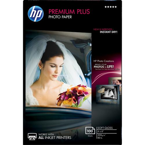 HP  Premium Plus Soft-Gloss Photo Paper CR666A