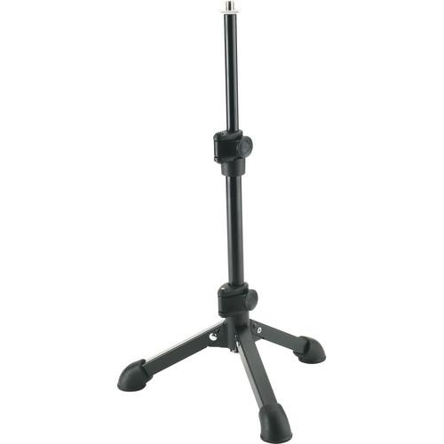 K&M 23150 Tabletop Microphone Stand (Black) 23150-500-55, K&M, 23150, Tabletop, Microphone, Stand, Black, 23150-500-55,