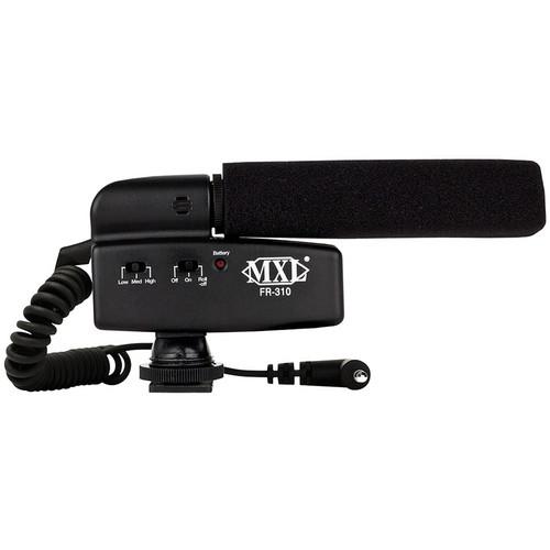 MXL  FR-310 Hot Shoe Shotgun Microphone FR-310, MXL, FR-310, Hot, Shoe, Shotgun, Microphone, FR-310, Video