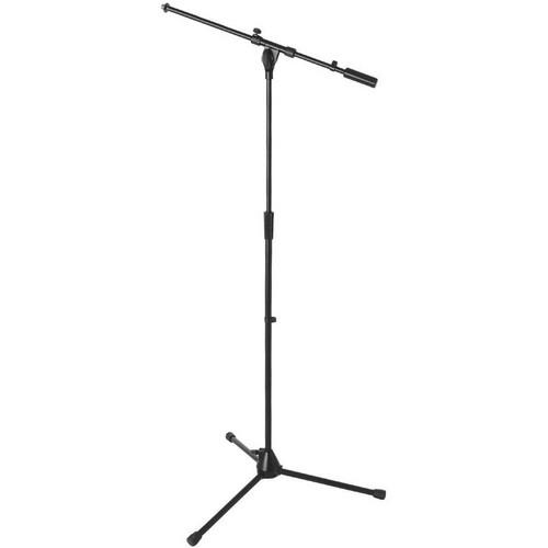 On-Stage MS9701B  Heavy-Duty Euro Boom Mic Stand (Black)