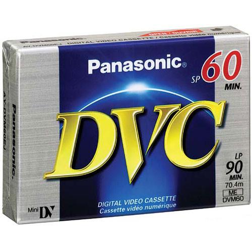 Panasonic AY-DVM60EJ Mini DV Cassette (60 Minutes) AY-DVM60EJ, Panasonic, AY-DVM60EJ, Mini, DV, Cassette, 60, Minutes, AY-DVM60EJ