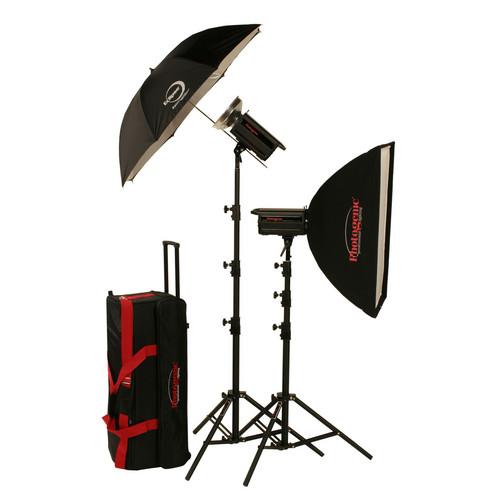 Photogenic 2,000W/s PowerLight Digital Travel Kit (120V) 900050
