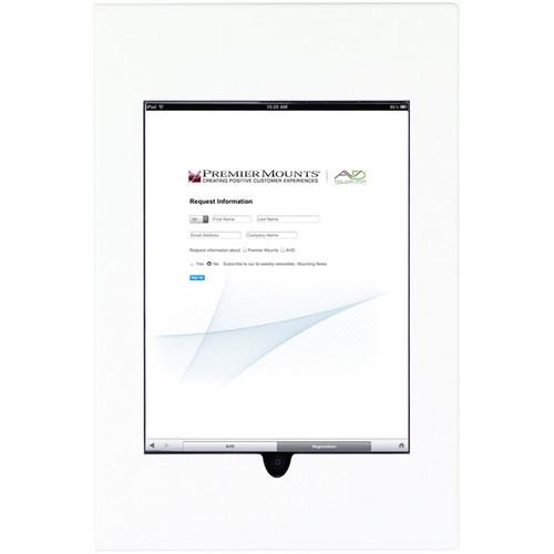 Premier Mounts IPM-710 iPad Mounting Frame (White) IPM-710W, Premier, Mounts, IPM-710, iPad, Mounting, Frame, White, IPM-710W,