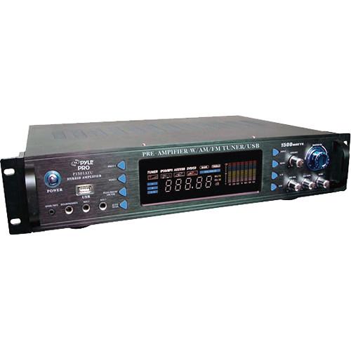 Pyle Pro P1501 ATU 1500W Hybrid Preamplifier with AM/FM P1501ATU