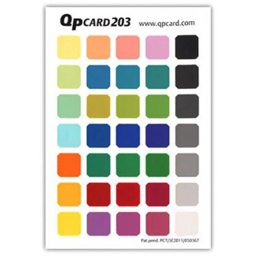 QP Card  QP Color Reference Card 203 Book GQP203