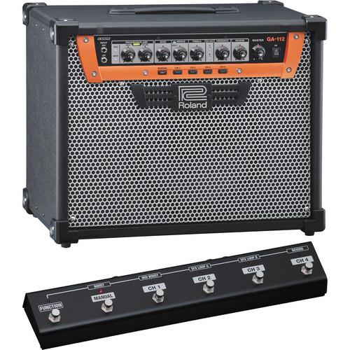 Roland GA-112 Guitar Amplifier with GA-FC GA Foot GA-112C