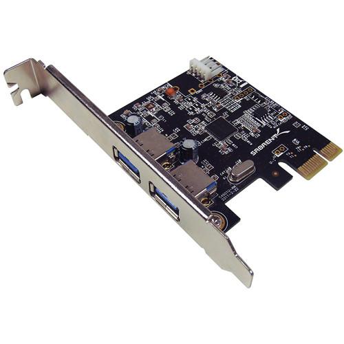 Sabrent USB 3.0 2-Port Desktop PCI Express Card PCIX-USB3