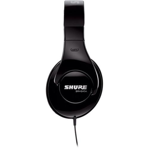 Shure SRH240A Professional Around-Ear Stereo Headphones SRH240A, Shure, SRH240A, Professional, Around-Ear, Stereo, Headphones, SRH240A