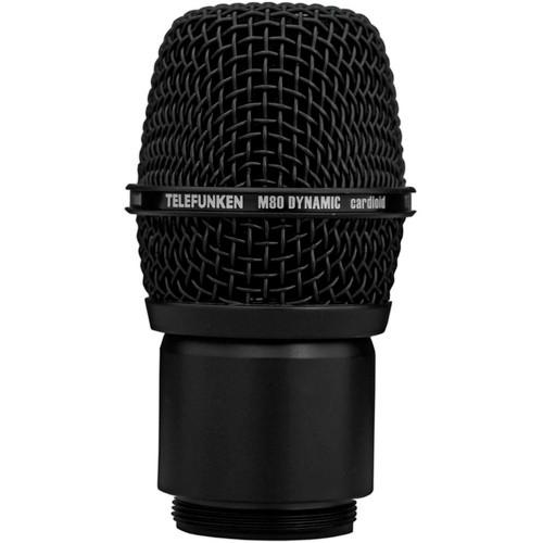 Telefunken M80 Wireless Dynamic Microphone Capsule M80-WH BLACK, Telefunken, M80, Wireless, Dynamic, Microphone, Capsule, M80-WH, BLACK