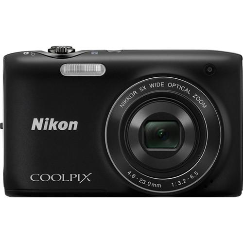Used Nikon Coolpix S3100 Digital Camera (Black) 26263B, Used, Nikon, Coolpix, S3100, Digital, Camera, Black, 26263B,