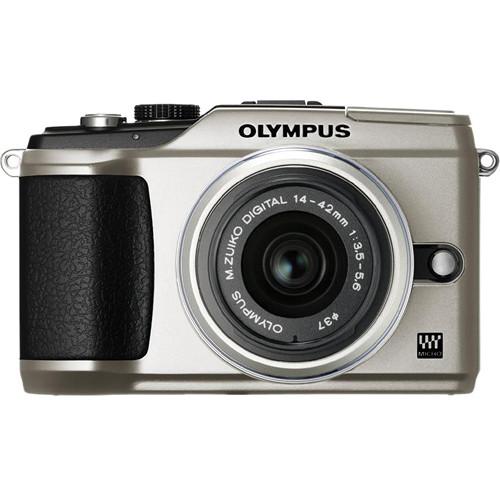 Used Olympus PEN E-PL2 Digital Camera (Silver) W/14-42mm 262911B, Used, Olympus, PEN, E-PL2, Digital, Camera, Silver, W/14-42mm, 262911B