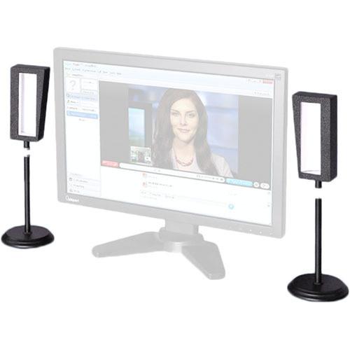 Videssence ViewMe Video Chat Lighting Kit with Stands KVM2004-S, Videssence, ViewMe, Video, Chat, Lighting, Kit, with, Stands, KVM2004-S